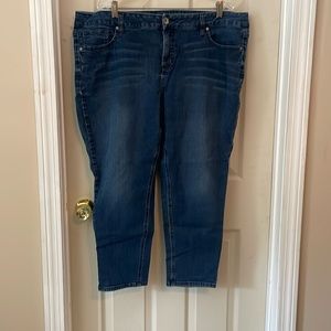 Skinny ankle jeans 18 plus